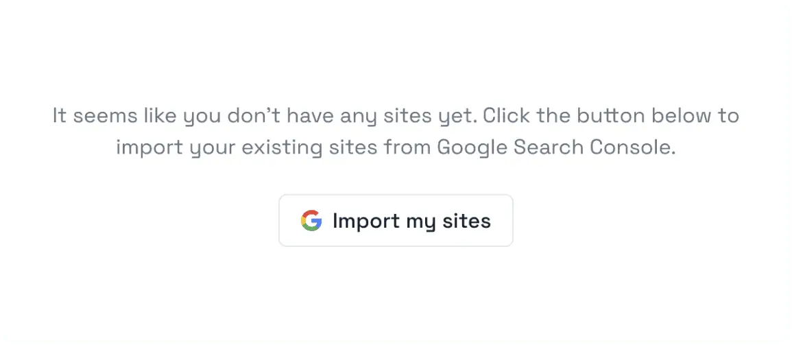 One-click Google Search Console setup for automated page indexing
