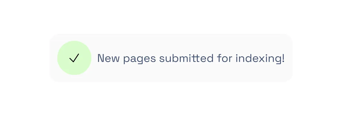 Automatic indexing activation for continuous page indexing workflow